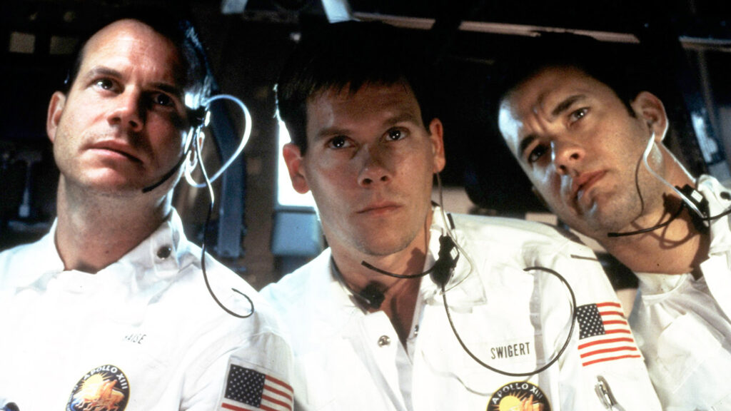 Tom Hanks e Kevin Beacon in Apollo 13 di Ron Howard